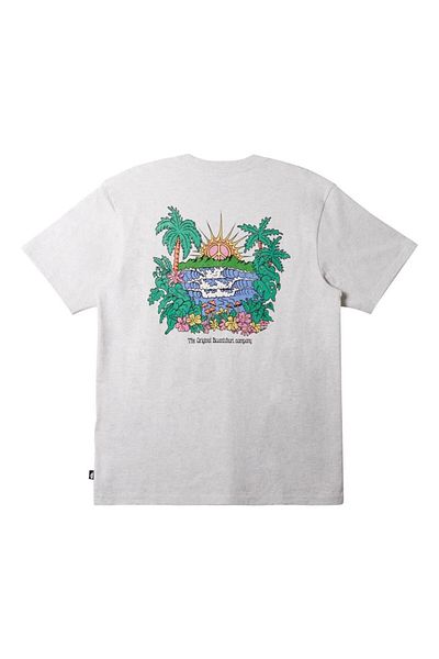 Quiksilver Ανδρικό μπλουζάκι Island Sunrıse Moe Grey