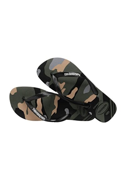 Havaianas Top Camu Green Oliveblack Koyu Yeşil Erkek Terlik