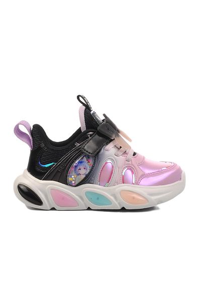 pepino 1830-P Liliac-Negru Pantofi sport pentru fete