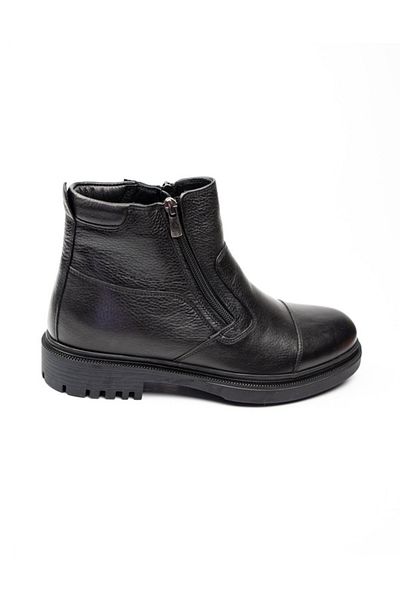 JAMES FRANCO 25992 Model Men Boots - 110m Γνήσιο δέρμα, Μαύρο