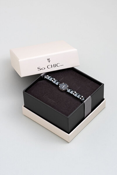 So CHIC... Kılıç Figürlü Ayarlanabilir Gümüş Bileklik