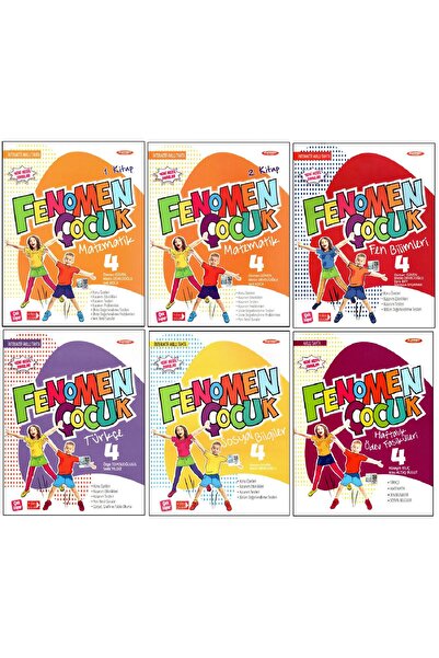 Fenomen Yayıncılık Fenomen 4. Sınıf Matematik(2)+Türkçe+Fen+Sosyal+Ödev Seti ...