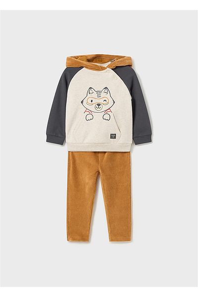 MAYORAL Baby Boy Velvet Trousers and Swatshirt Set 2696