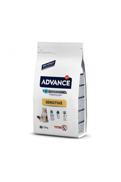 Advance Cat Adult Salmon Sensitive Kedi Maması 1,5 Kg