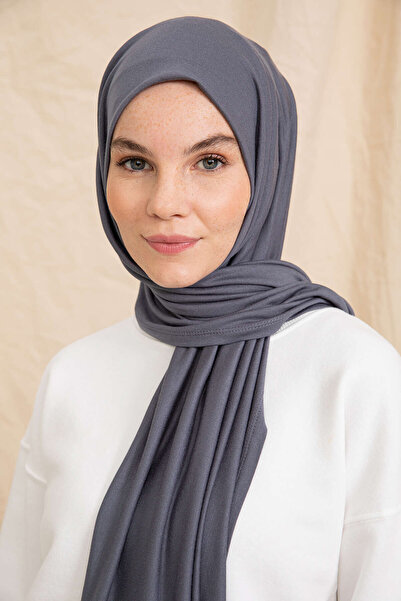 PURESCARFS Anthracite Combed Shawl