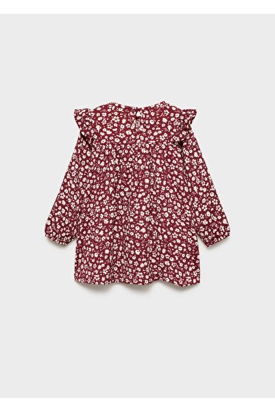 MANGO Baby Elbise Bordo