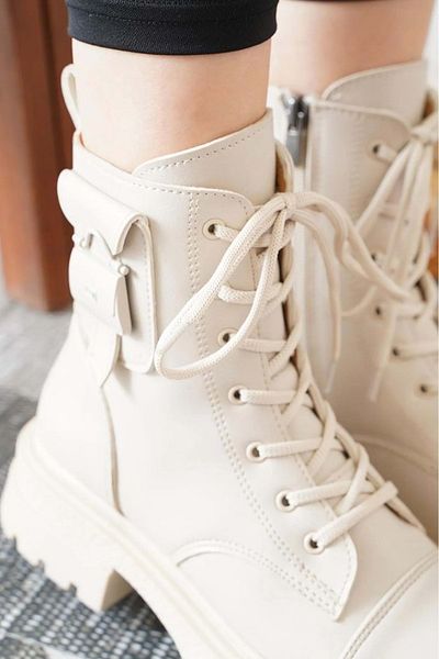 Kids Club Shoes Feles Bag πόρπη Λεπτομερείς μπότες από καουτσούκ Γυναικείες μπότες ΜΠΕΖ