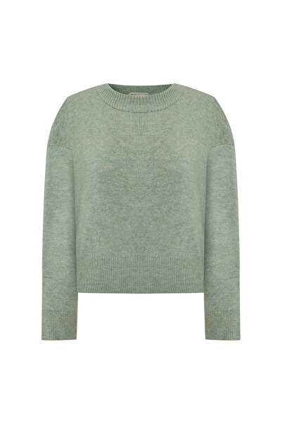 Mudo Crew Neck Crop Sweater