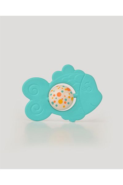 lets be child My Lc Friend Fish Blue Teether Rattle