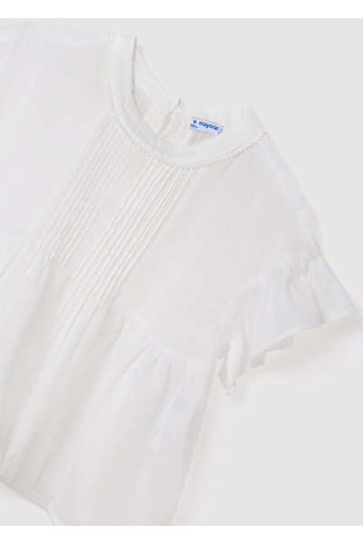 MAYORAL κοριτσίστικο καλοκαιρινό σετ μπλούζας 2 τεμαχίων 6121