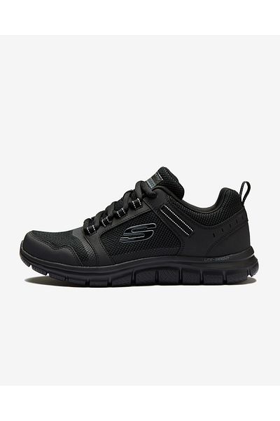 SKECHERS Track - Knockhill Men's Black Sports Shoes 232001 Bbk