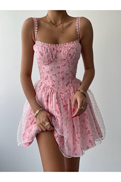 conconmoda Tasarım Tül Prenses Elbise