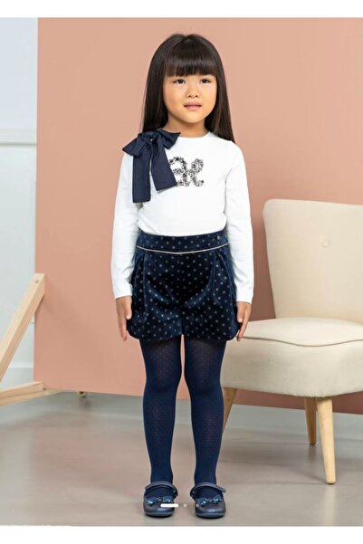 Abel & Lula Abel&lula Girl's Polka Dot Jacquard Socks 5967