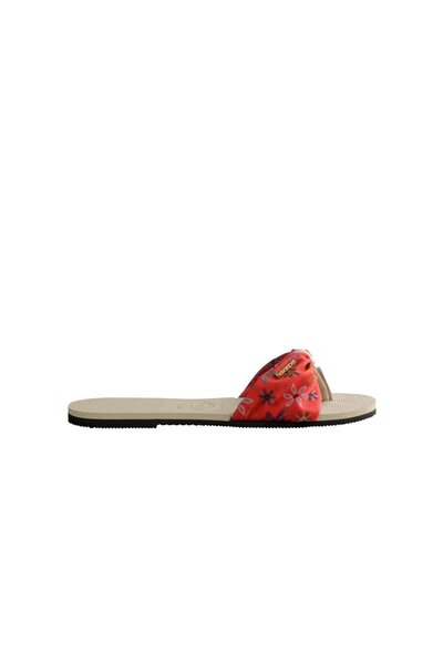 Havaianas Papuci pentru femei You Saint Tropez, bej, auriu deschis