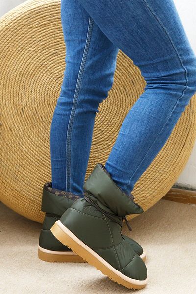 ShoeTek Angelita Γυναικείες Μπότες Αλεξίπτωτο Lace Up Χακί