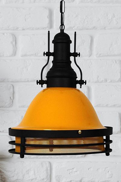 Bamyum Consilio Yellow Chandelier - Lamp Living Room Kitchen Cafe Barber Patisserie Nursery Models