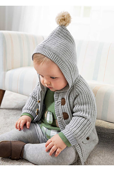 MAYORAL Baby Boy Warm Lined Woven Cardigan 2367