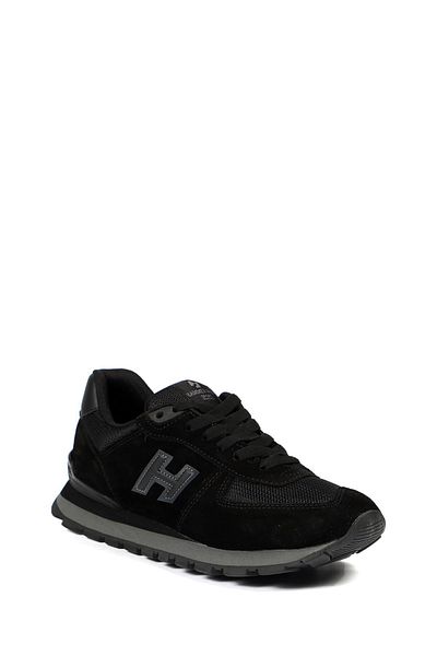 Hammer Jack Peru Pantofi sport de damă din piele naturală afumată negru
