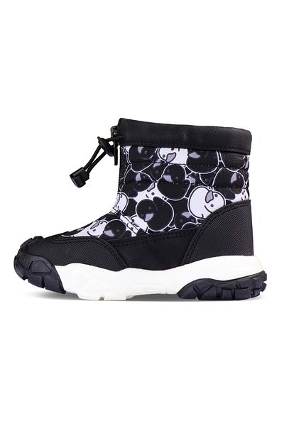 Kids Club Shoes Vicco Melon Orthopedic Kids Snow Boots ΜΑΥΡΟ