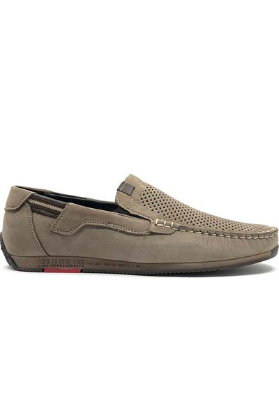 Kids Club Shoes James Franco 5091 Δερμάτινα Casual Tımbirlent Ανδρικά Παπούτσια KUM