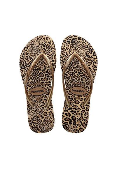 Havaianas Slim Animals Leopar Desenli Terlik