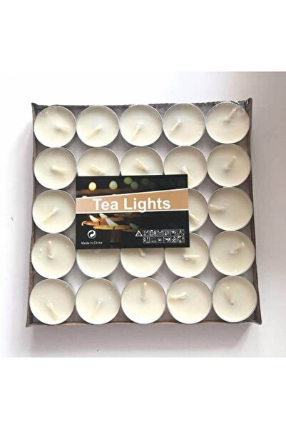 Piev Tealight Ekru Mum 100 Lü Paket