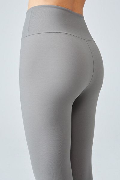 UP&FIT Γκρι Push Up ψηλό κολάν συσφιγκτήρα μέσης