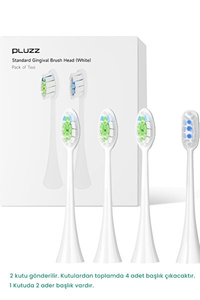 Diş Fırçası Yedek Başlık 2 Paket