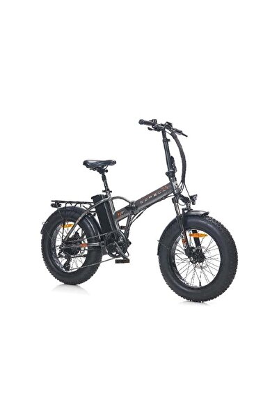 Corelli VONIQ FAT BIKE ELEKTRİKLİ KATLANIR BİSİKLET 42CM MD 20 JANT 8 VİTES GRİ