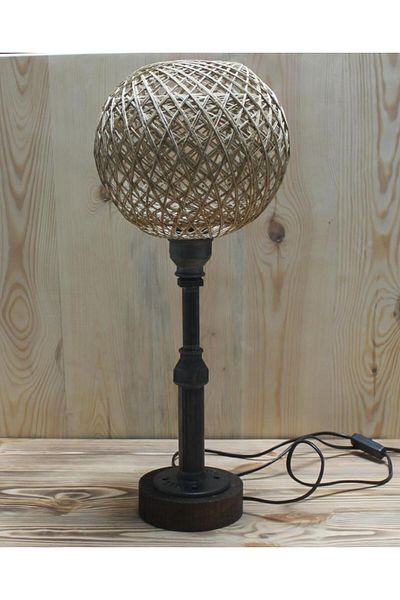 Otantik Çarşı Lampshade K04 Industrial Water Pipe