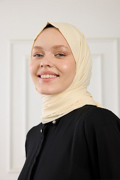 PURESCARFS Μπεζ Χρώμα Pure Cotton Σάλι