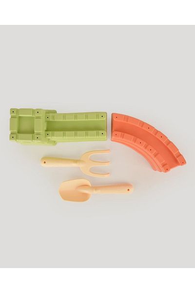 lets be child Salmon Green Castle and Shovel Set