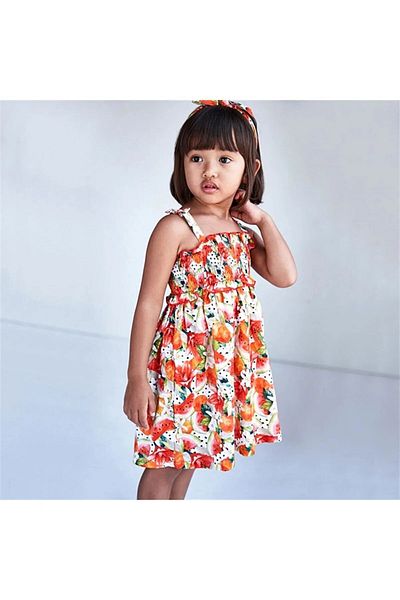 MAYORAL Bandana rochie cu bretele pentru fete 3954