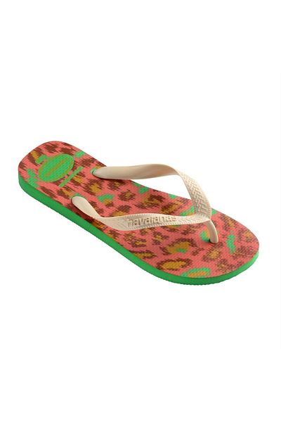 Havaianas Top Animals Green Slippers