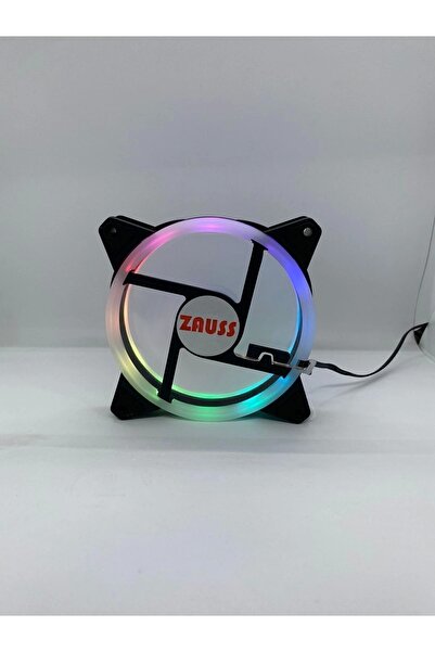 Unichrome مروحة مضيئة بألوان قوس قزح مقاس 12 سم في العلبة