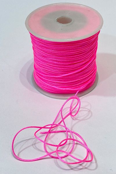 Hobigram Necklace Jewelry Ornament Beads Assortment Fuchsia Parachute Cord the Price Is for 10 Meters – Knitting Kit, Stylish Design