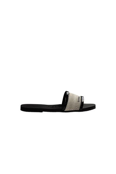 Havaianas Papuci de damă Trancoso Premium Black