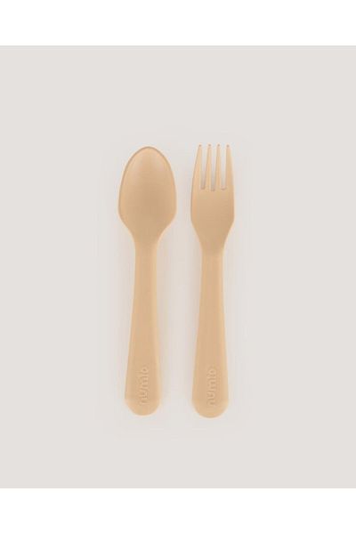 lets be child Let's Be Child Spoon & Fork Set Vanillia