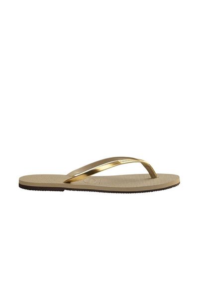 Havaianas Papuci de damă Metallic Gold - Nume Gold Sand