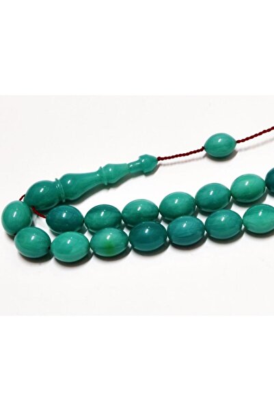 Tespihci Dayı Squeeze Prayer Beads Turquoise Color (Khr -10810)