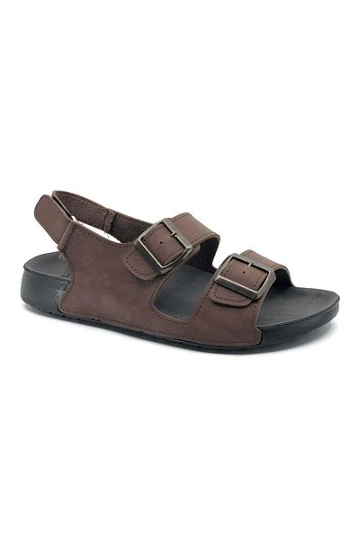 Kids Club Shoes Aryan 80-954 Dr. Προτεινόμενα Ορθοπεδικά Ανδρικά Σανδάλια ΚΑΦΕ