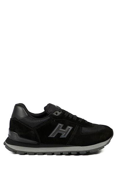 Hammer Jack Peru Pantofi sport de damă din piele naturală afumată negru