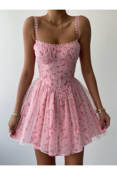 conconmoda Tasarım Tül Prenses Elbise