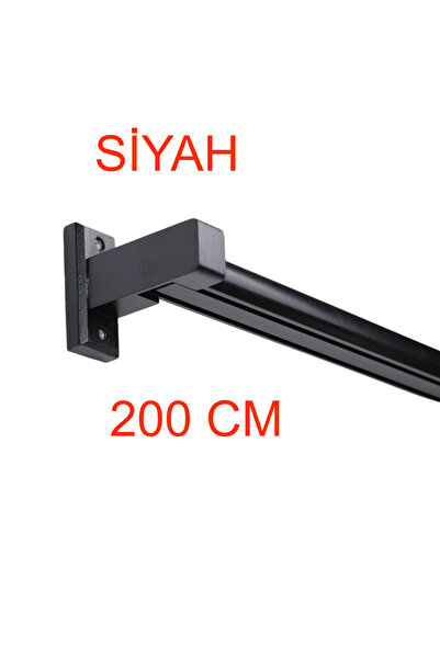 di'mora by ağbaht züc. Monaco Ahşap Başlıklı 2 Kanallı Alüminyum Dekoratif Ra...