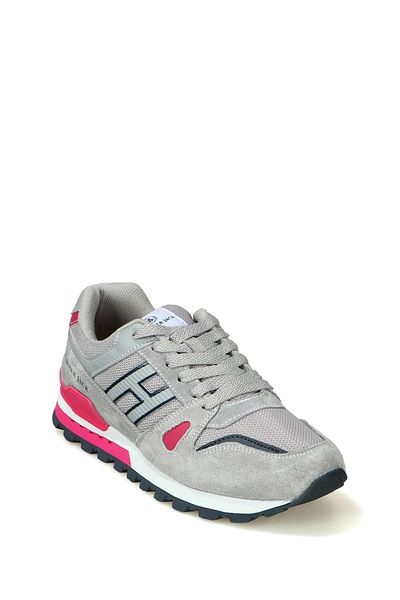 Hammer Jack Thassos m 102-22330-G-M Unisex Gray-Pink 100% Genuine Leather Sneakers