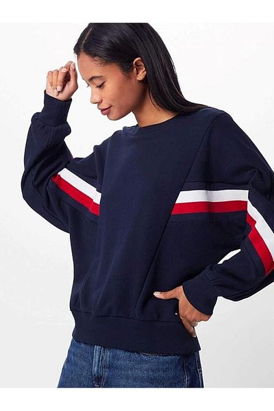 Tommy Hilfiger Th Kitty Long Sleeve Round Neck Sweatshirt