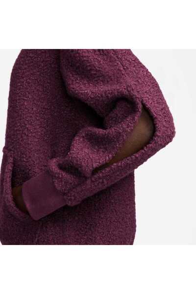 Nike NSW Collection Sherpa Hoodie OVERSİZE Kadın Sweatshirt ... !!!!!( GENİŞ KALIP)!!!!