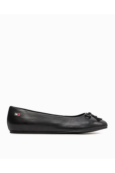 Tommy Hilfiger Essential Chic Ballerina - Casual Shoes with Ribbon Detail