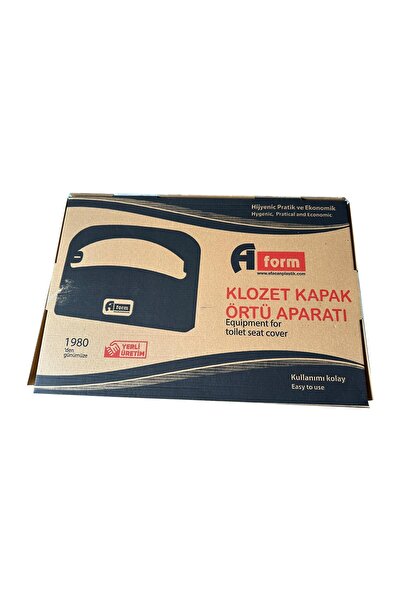 3M A Form Klozet Kapak Örtüsü Dispenseri Aparatı - 40x5x29 Cm. - Beyaz - Plas...