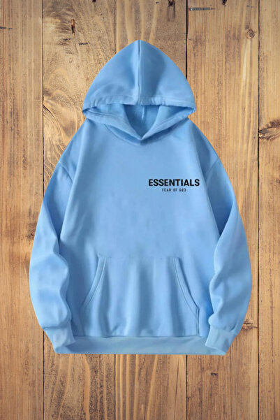 HOFFNUNG Hanorac cu glugă imprimat Essentials unisex